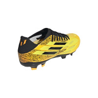 adidas X Speedflow Messi.3 Gras Voetbalschoenen (FG) Goud Zwart Geel