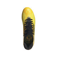 adidas X Speedflow Messi.3 Gras Voetbalschoenen (FG) Goud Zwart Geel