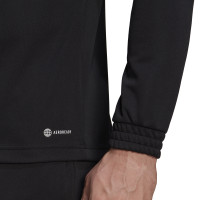 adidas Entrada 22 Trainingstrui 1/4-Zip Zwart Wit