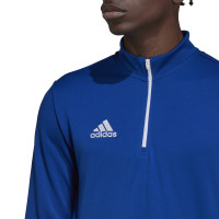 adidas Entrada 22 Trainingspak Blauw Zwart Wit