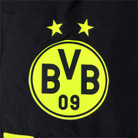 PUMA Borussia Dortmund Pre-Match Woven Trainingsbroek Zwart Geel