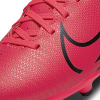 Nike Mercurial Vapor 13 Club Gras / Kunstgras Voetbalschoenen (MG) Kids Roze Zwart