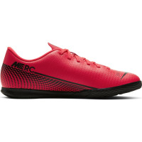 Nike Mercurial Vapor 13 Club Zaalvoetbalschoenen (IC) Kids Roze Zwart