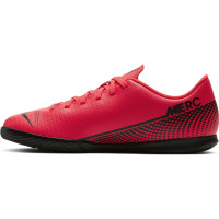 Nike Mercurial Vapor 13 Club Zaalvoetbalschoenen (IC) Kids Roze Zwart