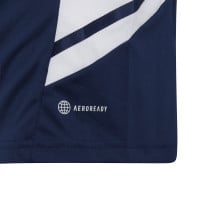 adidas Condivo 22 Voetbalshirt Kids Donkerblauw Wit