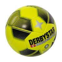 Derbystar Futsal Zaalvoetbal Brillant Maat 4 Geel Grijs