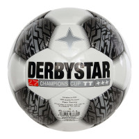 Derbystar Champions Cup Voetbal Maat 5 Wit Grijs Zwart