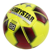 Derbystar Classic Super Light Kunstgras Voetbal Geel Rood Maat 4