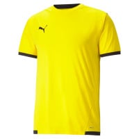 PUMA teamLIGA Voetbalshirt Geel Zwart