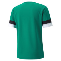 PUMA TeamRise Football Shirt Green Black White