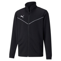 PUMA TeamRise Kids Training Jacket Black White