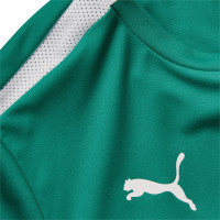 PUMA TeamLiga Kids Football Shirt Green White