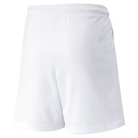 PUMA TeamLiga Kids Football Shorts White Black