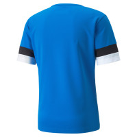 PUMA teamRISE Voetbalshirt Blauw Zwart Wit