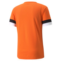 PUMA TeamRise Football Shirt Orange Black White