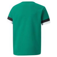 PUMA teamRISE Voetbalshirt Kids Groen Zwart Wit