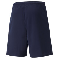 PUMA TeamRise Football Shorts Dark Blue White