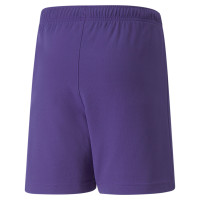 PUMA teamRISE Voetbalbroekje Kids Paars Wit