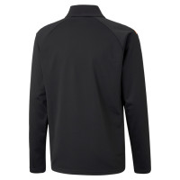 PUMA teamLiga Trainingstrui 1/4-Zip Kids Zwart Oranje
