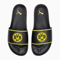 PUMA Leadcat 2.0 Slippers Borussia Dortmund Zwart Geel