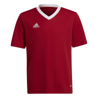 adidas Entrada 22 Kids Football Shirt Red White