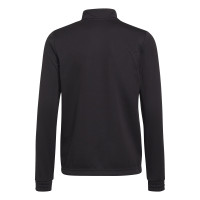 adidas Entrada 22 Training sweater 1/4-Zip Kids Black White