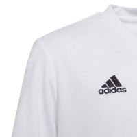 adidas Entrada 22 Kids Football Shirt White Black