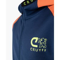 Cruyff Pointer Trainingspak Kids Donkerblauw Oranje