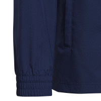 adidas Entrada 22 All-Weather Jas Kids Donkerblauw Wit