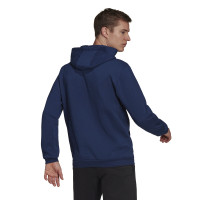 adidas Entrada 22 Sweat Hoodie Donkerblauw Wit