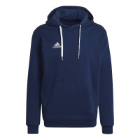 adidas Entrada 22 Sweat Hoodie Donkerblauw Wit