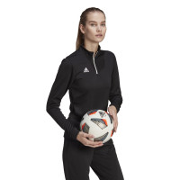 adidas Entrada 22 Training sweater 1/4-Zip Women's Black White