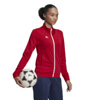 adidas Entrada 22 Women's Training Jacket Red White