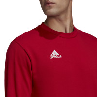 adidas Entrada 22 Crew Sweater Trainingspak Rood Zwart