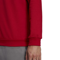adidas Entrada 22 Crew Sweater Trainingspak Rood Zwart