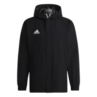 adidas Entrada 22 All-Weather Jas Zwart Wit