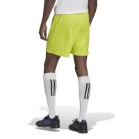 adidas Entrada 22 Football Shorts Yellow White