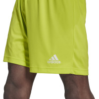 adidas Entrada 22 Football Shorts Yellow White