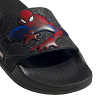 adidas Adilette Spiderman Badslippers Kids Zwart Rood Blauw