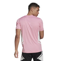 adidas Condivo 22 Trainingsset Roze Zwart Wit