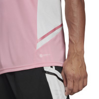 adidas Condivo 22 Voetbalshirt Roze Wit