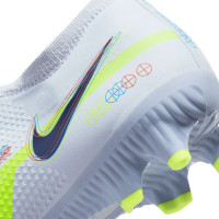 Nike Phantom GT2 Pro Gras Voetbalschoenen (FG) Grijs Donkerblauw