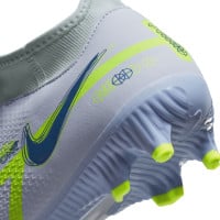 Nike Phantom GT2 Academy Dynamic Fit Gras / Kunstgras Voetbalschoenen (MG) Grijs Donkerblauw