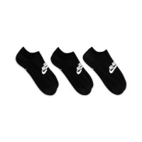 Nike Sportswear Everyday Essential Enkelsokken 3-Pack Zwart Wit