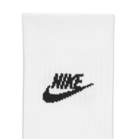 Nike NSW Sports Socks 3-Pack White Black