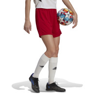 adidas Entrada 22 Women's Training Shorts Red White