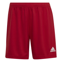 adidas Entrada 22 Women's Training Shorts Red White