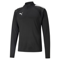 PUMA TeamLiga Training sweater 1/4-Zip Black