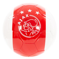 Ajax Bal Logo Wit Rood Wit