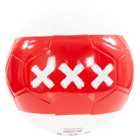 Ajax Bal Logo Wit Rood Wit